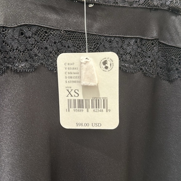 Night Out Mood Midi Slip Black XS Free People - Picture 5 of 16